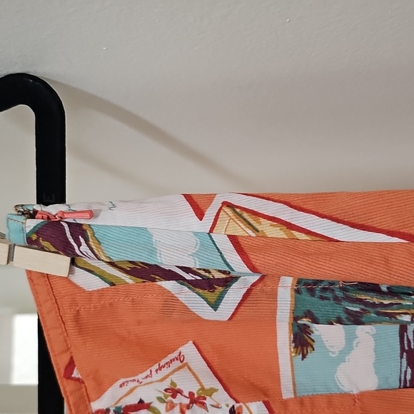 Eddie Bauer Postcard Print Skirt Size 8 - Picture 8 of 9